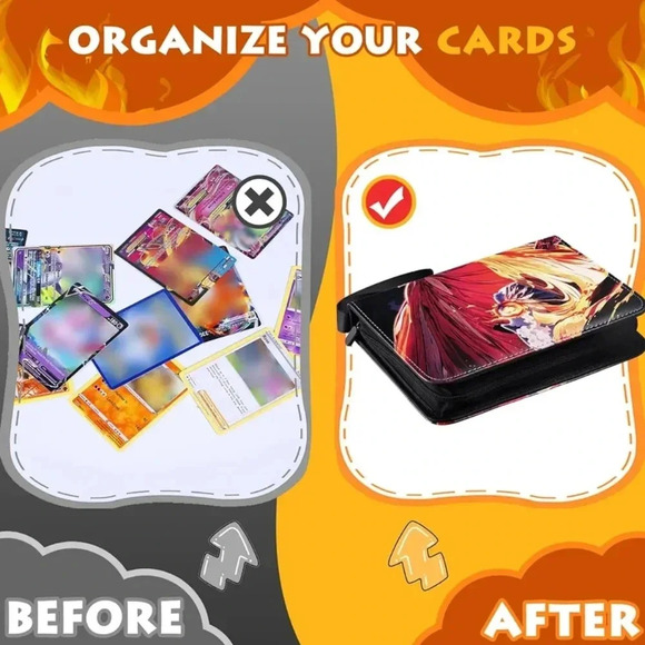 Trading Card Binder, 4 pocket pages, 440 Pockets Card Binder,55 sheets - Picture 5 of 7